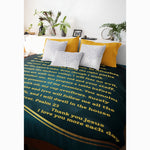 Load image into Gallery viewer, Blankets - Personalizable Scripture Mink Sherpa Blankets - Psalm 23 - 60&quot;x80&quot;
