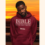 Load image into Gallery viewer, Bible is the Only Truth Personalizable Hoodie
