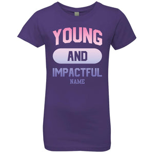 T-Shirts - Personalized Christian Themed Youth T-shirts - Young And Impactful - Girls