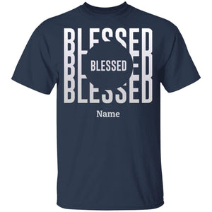 T-Shirts - Personalized Christian Themed Youth T-shirts - Blessed