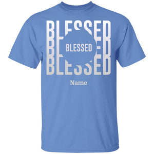 T-Shirts - Personalized Christian Themed Youth T-shirts - Blessed