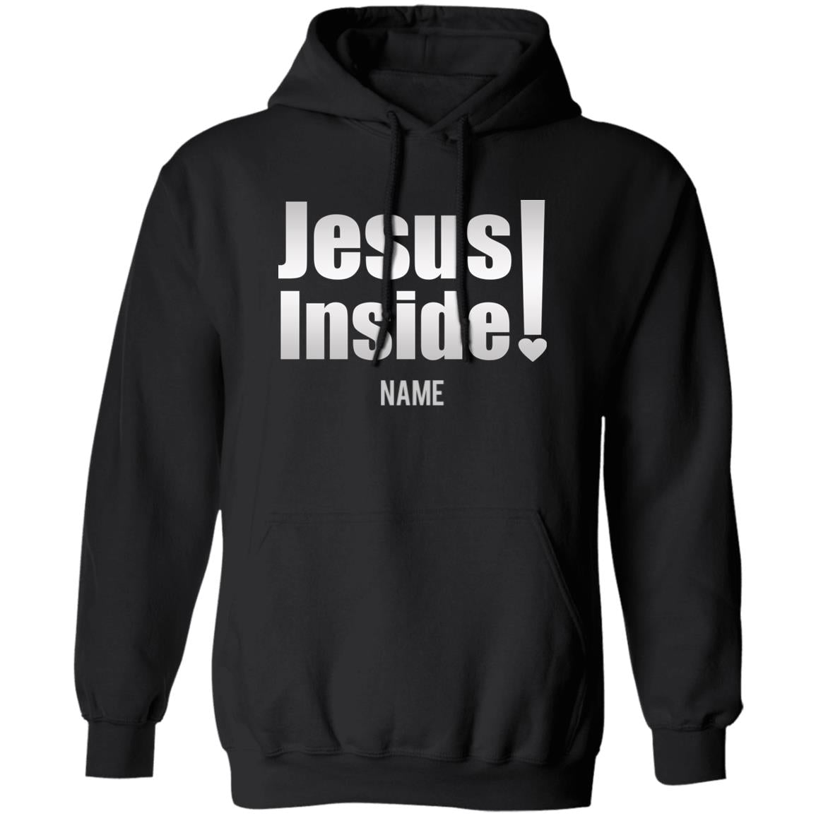 Jesus Inside Personalizable Hoodie