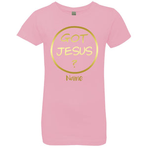 T-Shirts - Personalized Christian Themed Youth T-shirts - Got Jesus - Girls