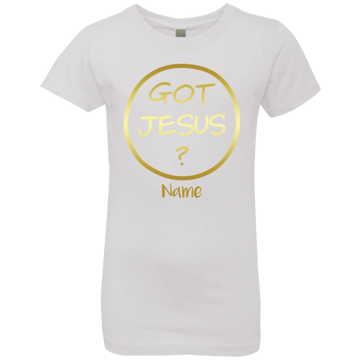 T-Shirts - Personalized Christian Themed Youth T-shirts - Got Jesus - Girls