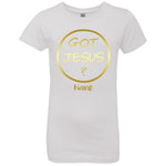 Load image into Gallery viewer, T-Shirts - Personalized Christian Themed Youth T-shirts - Got Jesus - Girls
