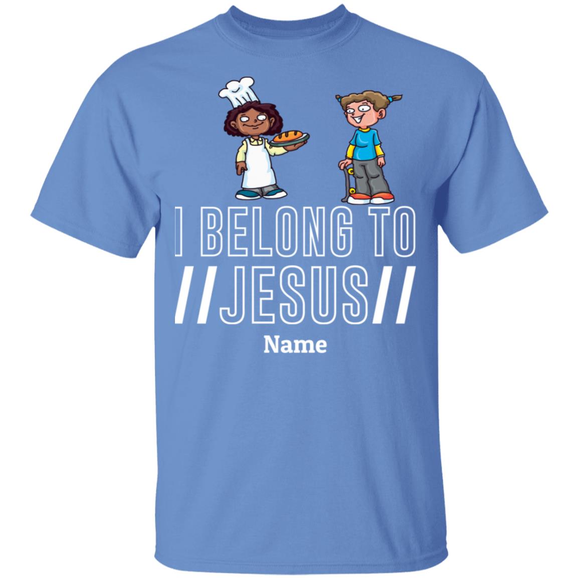 T-Shirts - Personalized Christian Themed Youth T-shirts - I Belong To Jesus
