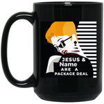 Load image into Gallery viewer, Drinkware - Jesus &amp; I, Package Deal Personalized Black Mug
