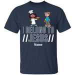 Load image into Gallery viewer, T-Shirts - Personalized Christian Themed Youth T-shirts - I Belong To Jesus

