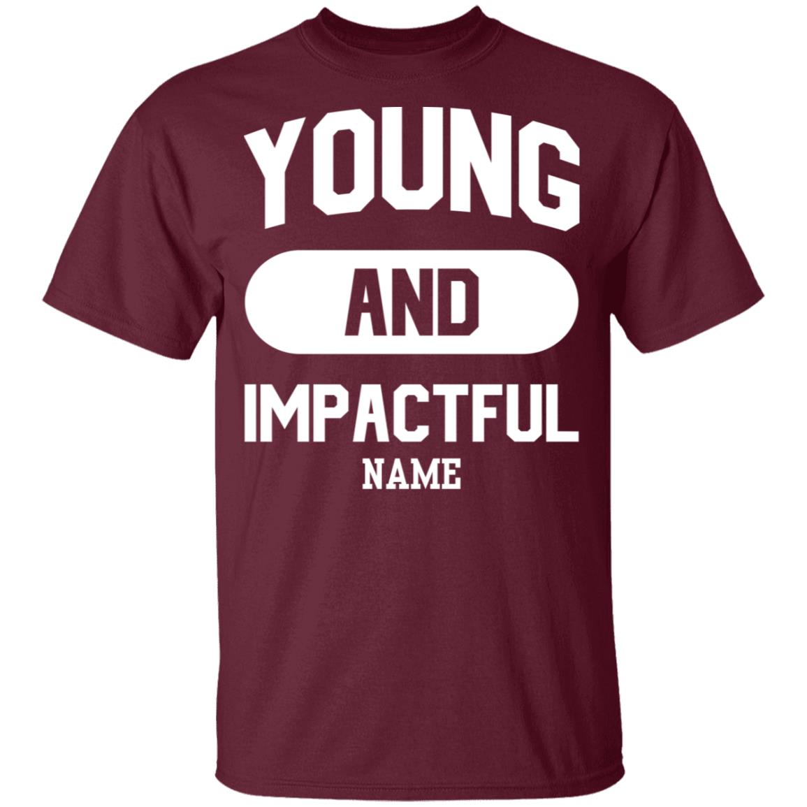 T-Shirts - Personalized Christian Themed Youth T-shirts - Young And Impactful