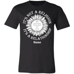 Load image into Gallery viewer, T-Shirts - Personalized Christian Themed T-shirts - It&#39;s Not Religion, It&#39;s A Relationship T-shirt
