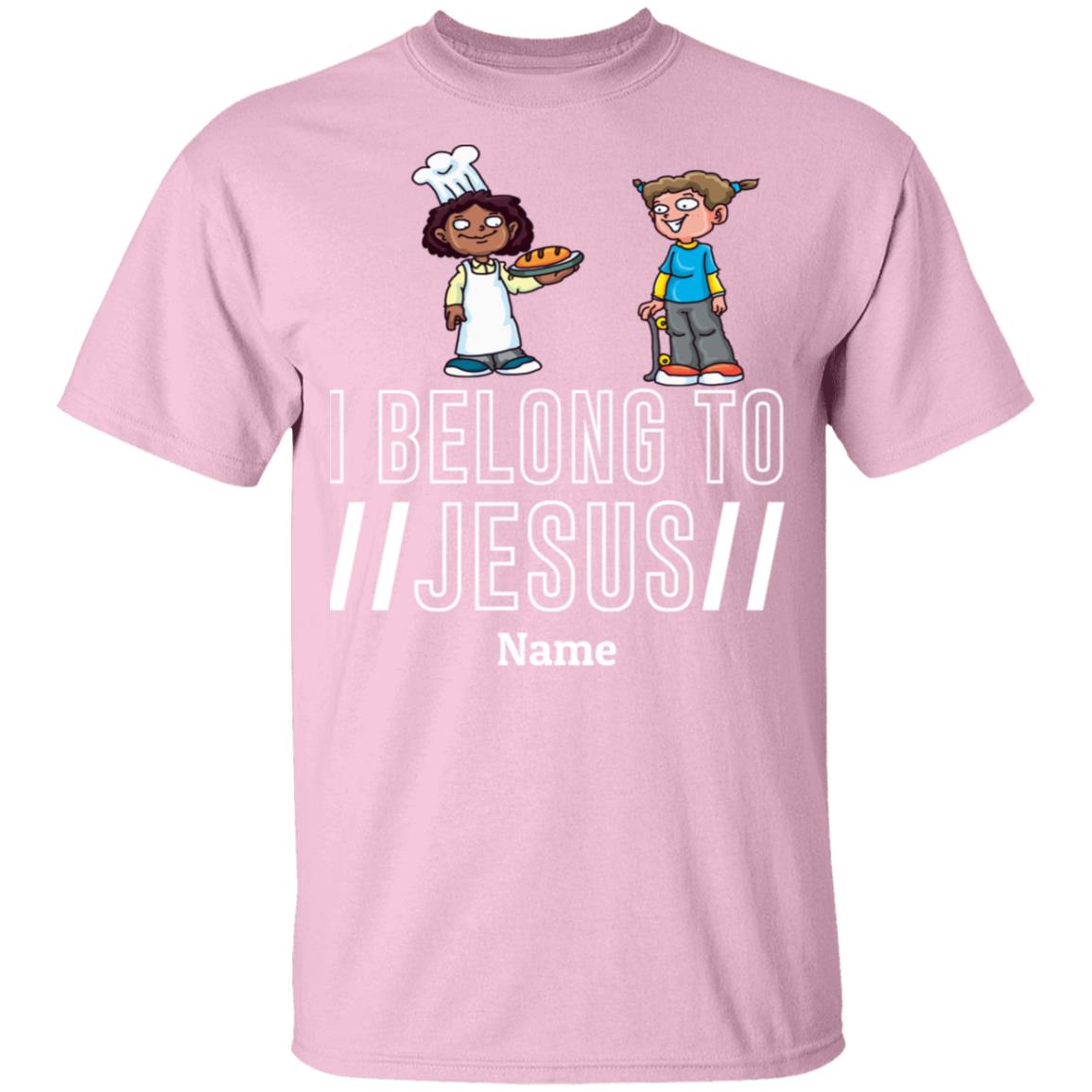 T-Shirts - Personalized Christian Themed Youth T-shirts - I Belong To Jesus