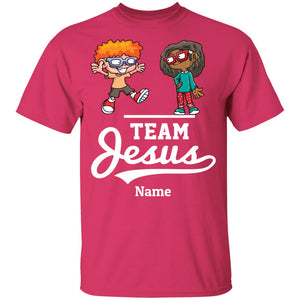 T-Shirts - Personalized Christian Themed Youth T-shirts - Team Jesus