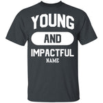 Load image into Gallery viewer, T-Shirts - Personalized Christian Themed Youth T-shirts - Young And Impactful
