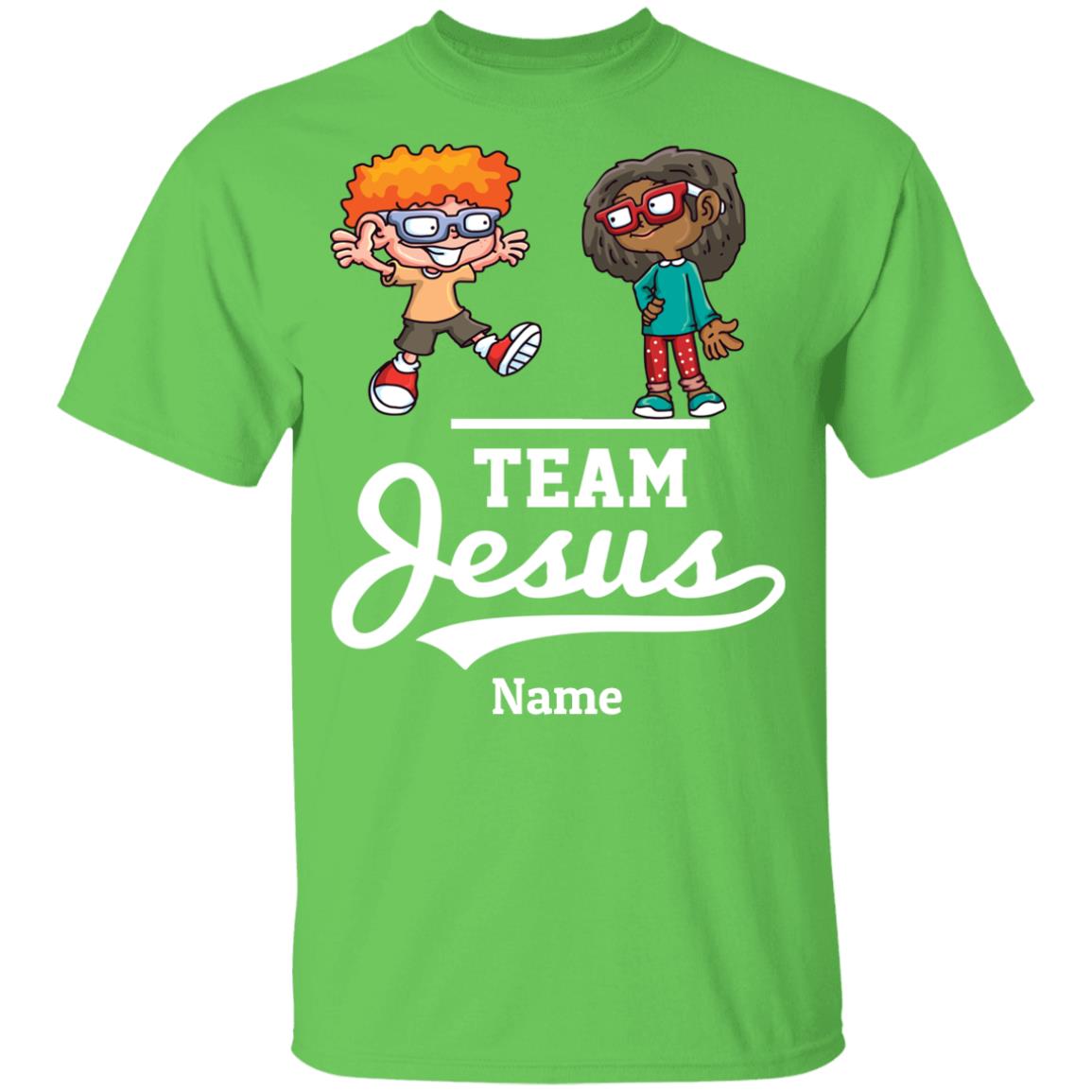 T-Shirts - Personalized Christian Themed Youth T-shirts - Team Jesus