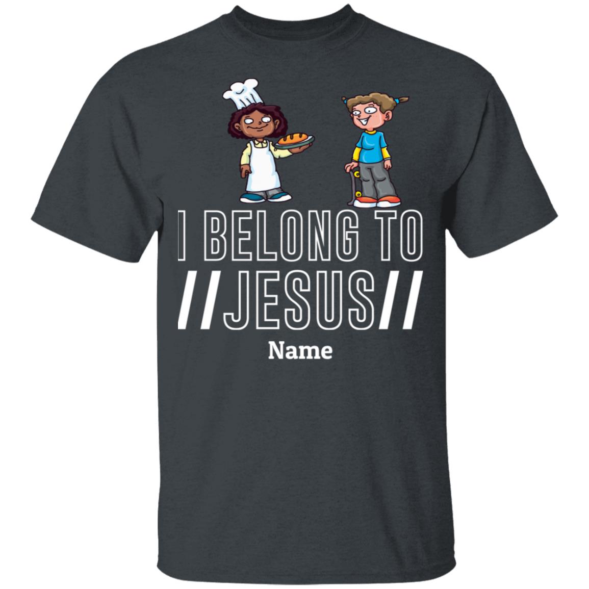 T-Shirts - Personalized Christian Themed Youth T-shirts - I Belong To Jesus