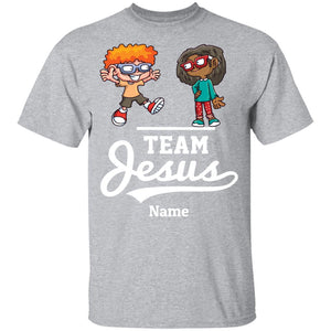 T-Shirts - Personalized Christian Themed Youth T-shirts - Team Jesus