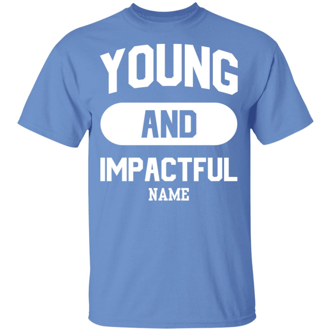 T-Shirts - Personalized Christian Themed Youth T-shirts - Young And Impactful