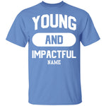 Load image into Gallery viewer, T-Shirts - Personalized Christian Themed Youth T-shirts - Young And Impactful
