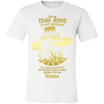 Load image into Gallery viewer, T-Shirts - Personalized Christian Themed T-shirts -  I&#39;m On Team Jesus
