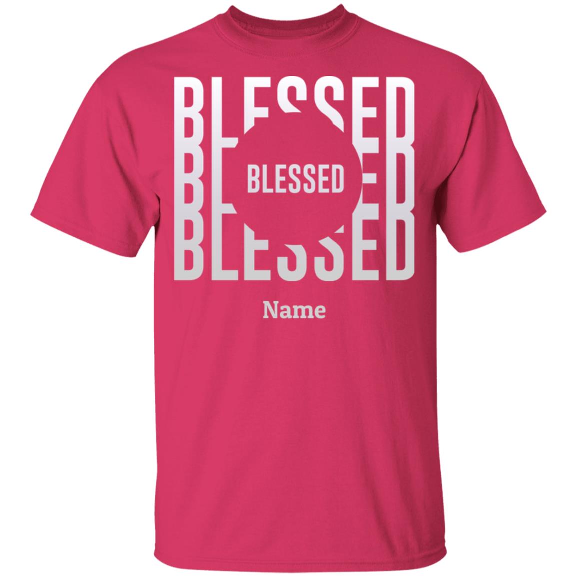 T-Shirts - Personalized Christian Themed Youth T-shirts - Blessed