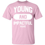 Load image into Gallery viewer, T-Shirts - Personalized Christian Themed Youth T-shirts - Young And Impactful
