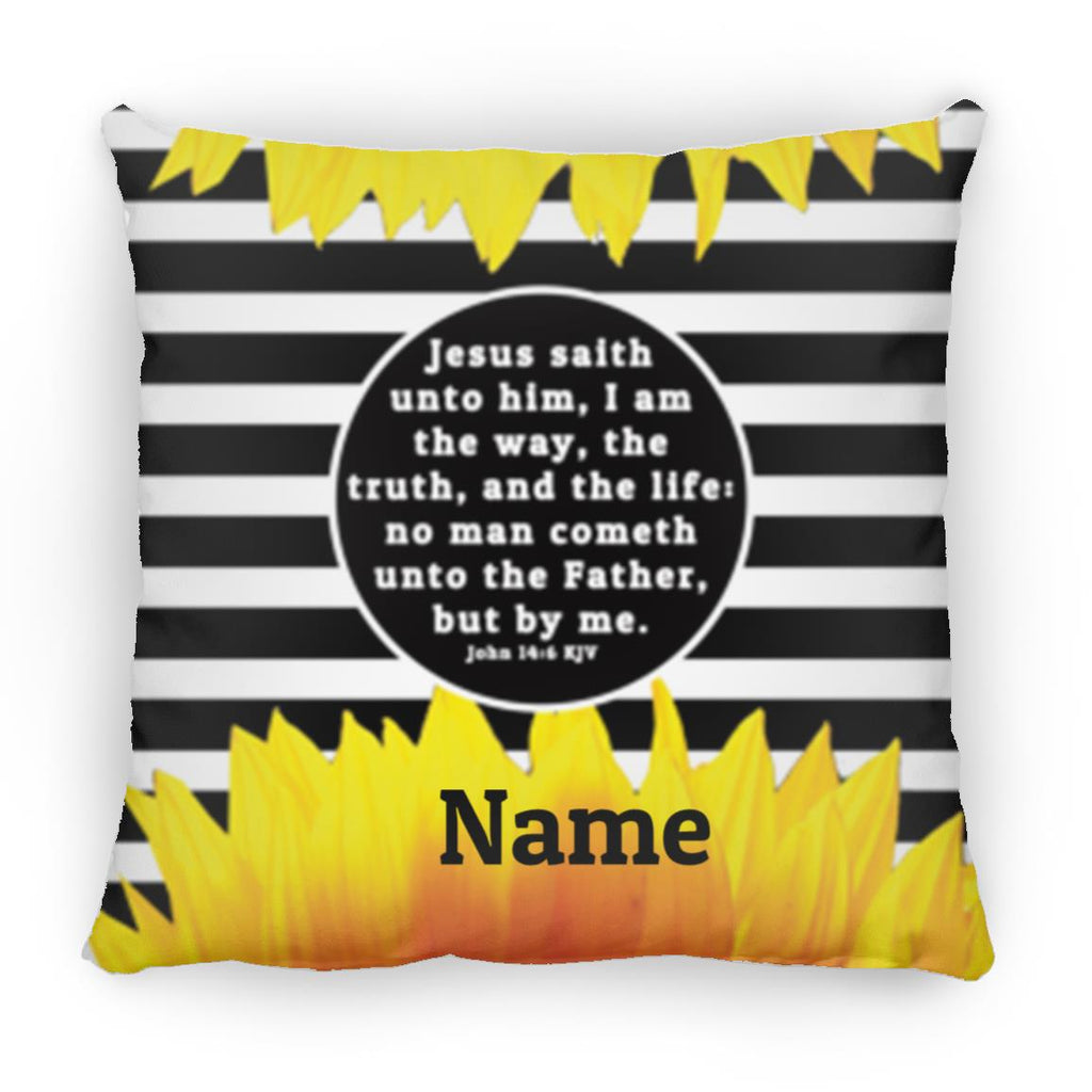 Pillows - Scriptural Personalizable Pillow - John 14:6