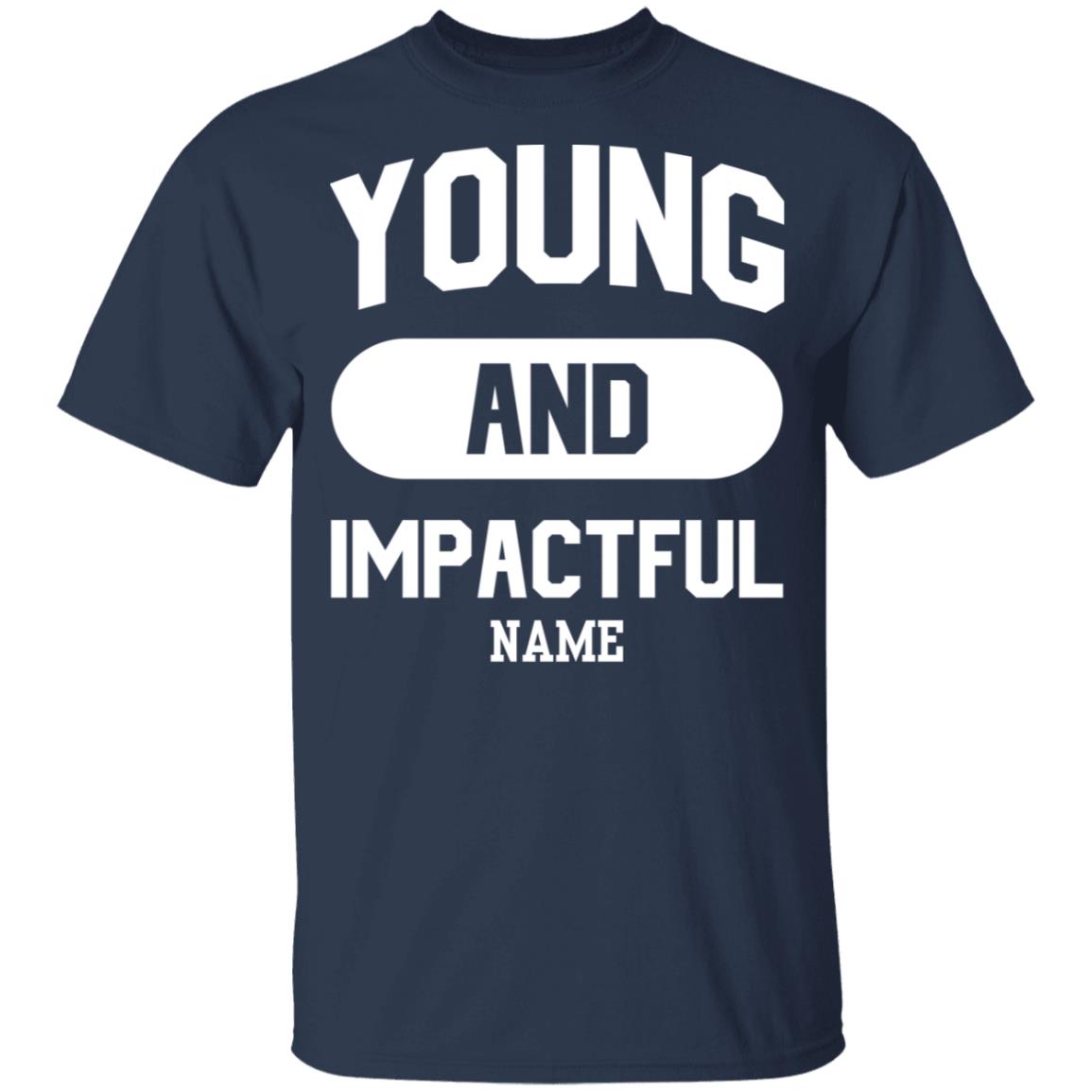 T-Shirts - Personalized Christian Themed Youth T-shirts - Young And Impactful