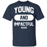 Load image into Gallery viewer, T-Shirts - Personalized Christian Themed Youth T-shirts - Young And Impactful
