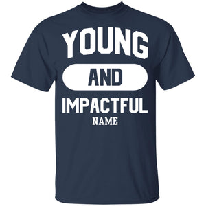 T-Shirts - Personalized Christian Themed Youth T-shirts - Young And Impactful