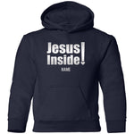 Load image into Gallery viewer, Jesus Inside Personalized Youth Hoodie

