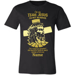 Load image into Gallery viewer, T-Shirts - Personalized Christian Themed T-shirts -  I&#39;m On Team Jesus
