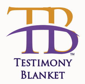 Blankets - Testimony Personalizable Mink Sherpa Blankets - BasketWeave- 50"x60"