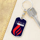 Jesus in the Midst Keychains (Red-White-Blue ) Personalization Available