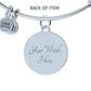 Jesus in the Midst Bangle (Navy ) - Personalization Available