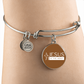 Jesus in the Midst Bangle (Camel ) - Personalization Available