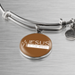 Jesus in the Midst Bangle (Camel ) - Personalization Available
