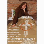 Load image into Gallery viewer, Blankets - Testimony Personalizable XL Mink Sherpa Blankets - Jesus, My Everything - 60&quot; X 80&quot;
