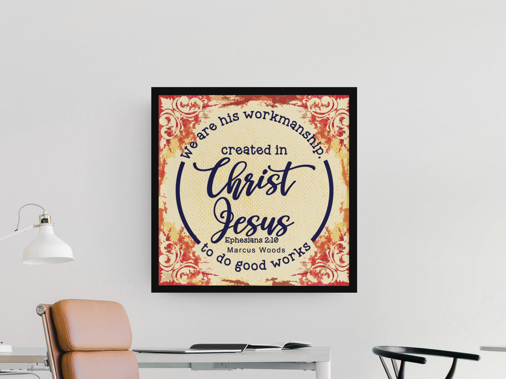 Wall Art - Scriptural Personalizable Posters - Ephesians 2:10