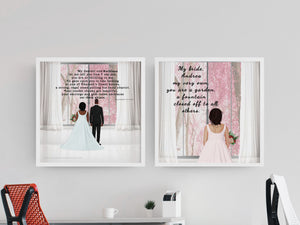 Wall Art - Song Of Songs Personalizable Poster - Song Of Songs 1:2