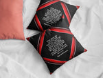 Load image into Gallery viewer, Pillows - Scriptural Personalizable Pillow - John 3:16
