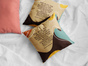 Pillows - Scriptural Personalizable Pillow - Romans 10:10