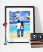 Load image into Gallery viewer, Wall Art - Song Of Songs Personalizable Poster - Song Of Songs 1:15
