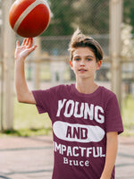 Load image into Gallery viewer, T-Shirts - Personalized Christian Themed Youth T-shirts - Young And Impactful
