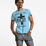 Load image into Gallery viewer, T-Shirts - Personalized Christian Themed T-shirts - Rise Up And Pray
